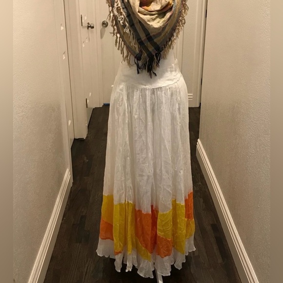 Free People Flowy Maxi Skirt size XS - Picture 11 of 12